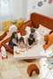 Atelier Del Sofa Funbed Double 115 - Tile Red